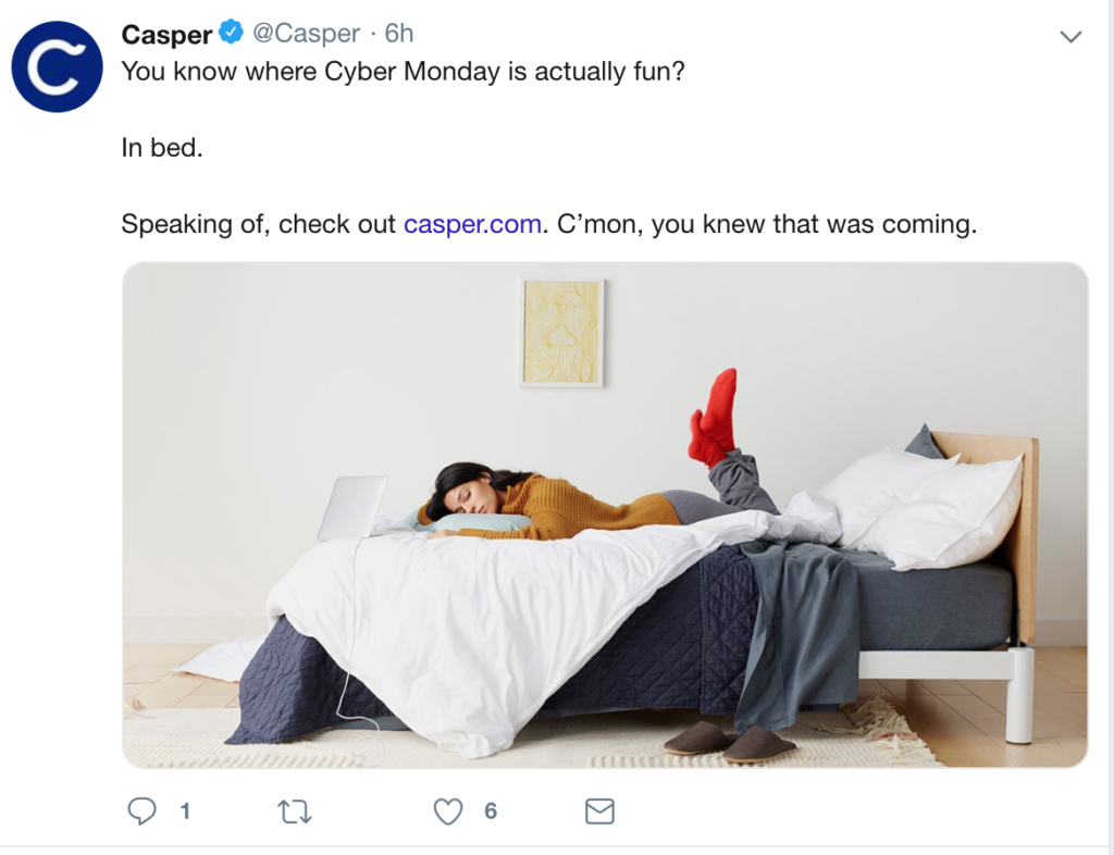 Casper on Twitter